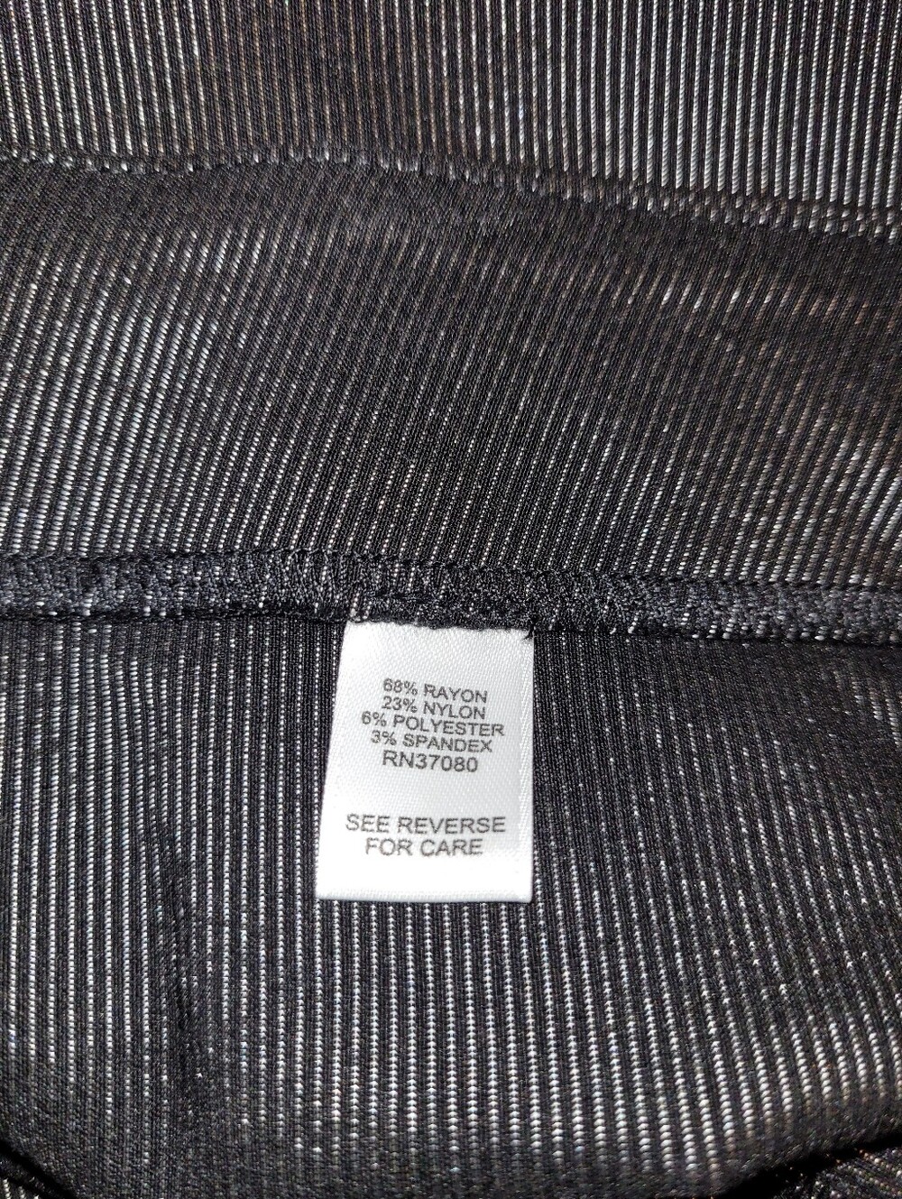 NWT - Cato Classic Black Shimmer Midi Skirt - Size 24W - Picture 4 of 4